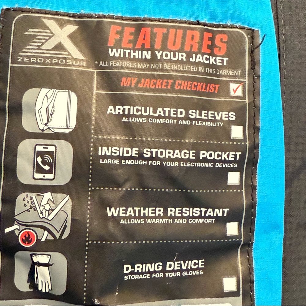 EUC! XEROXPOSUR BOYS WINTER JACKET - Picture 9 of 9